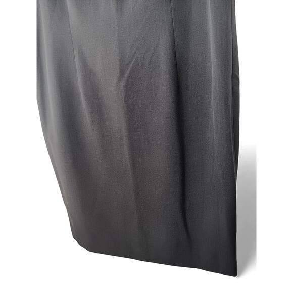 Le Suit Charcoal Sleeveless Sheath Dress Size 18 New with Tags - Picture 6 of 16